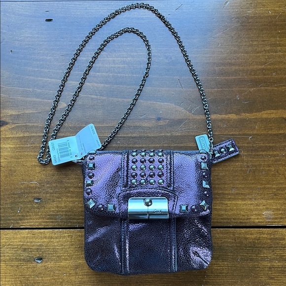 Coach Kristin CrossBody 44043 Boysenberry - Picture 1 of 16